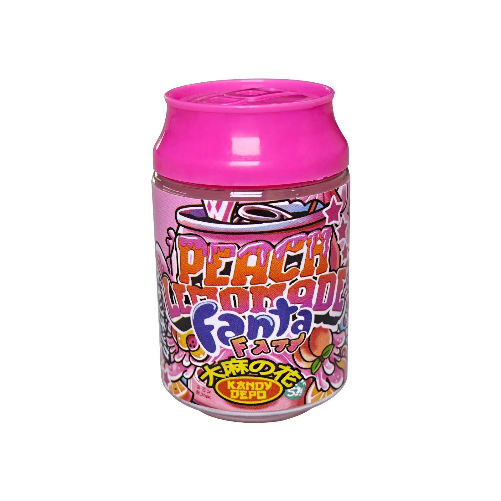 WI PEACH D fanta Soda Can x12