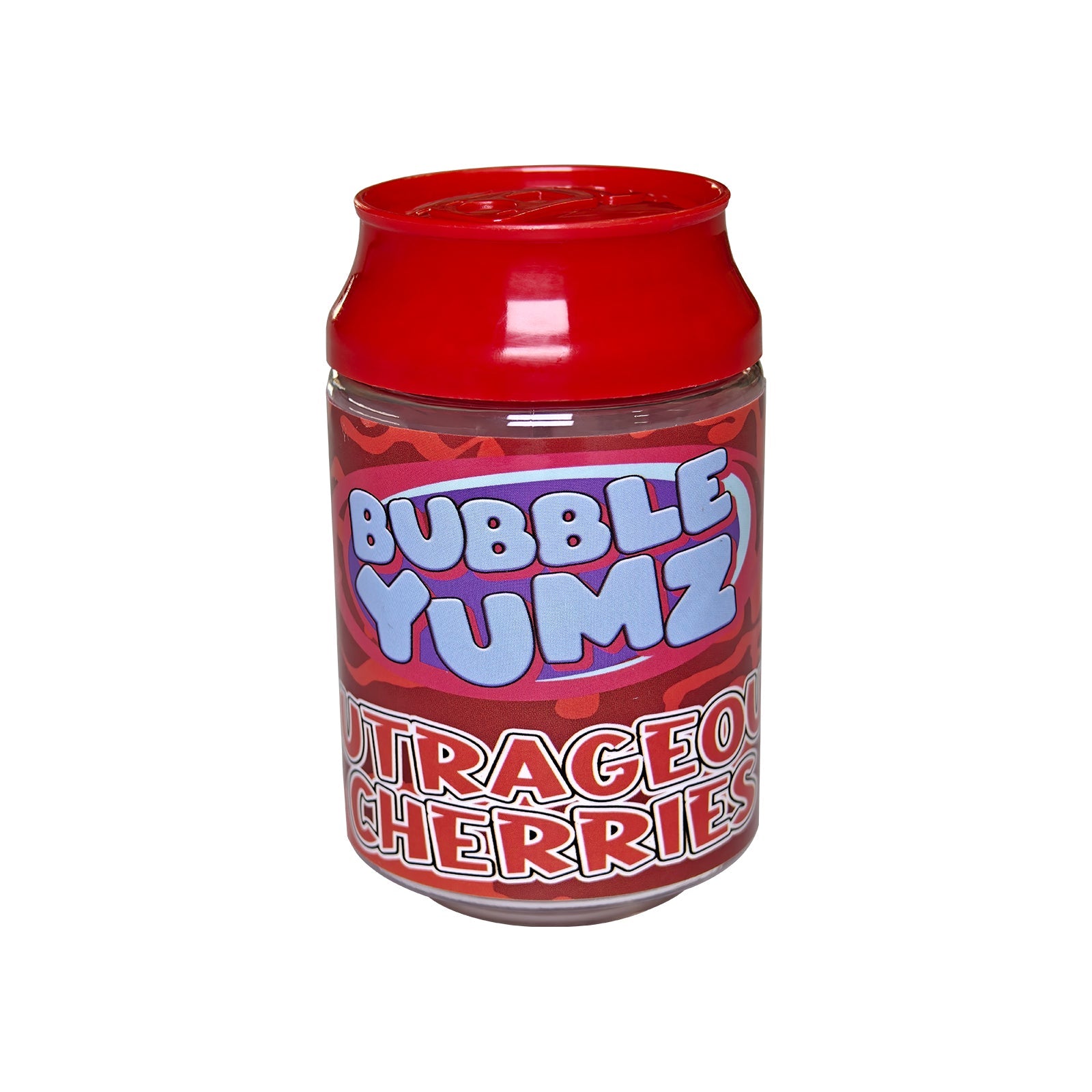 BUBBLE YUMZ TRAGEO CHERRIES Soda Can x12