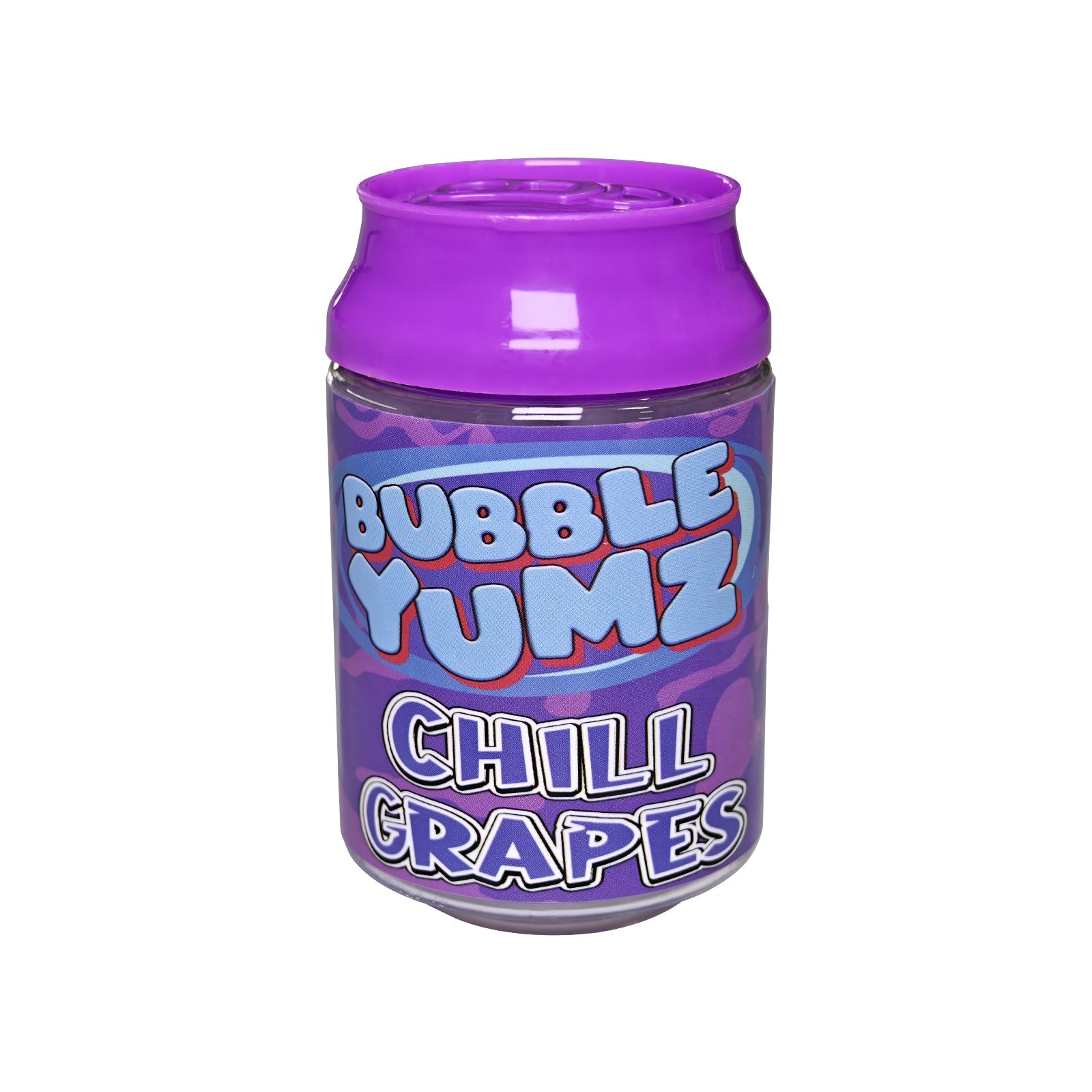 BUBBLE YUMZ CHILL GRAPES Soda Can x12