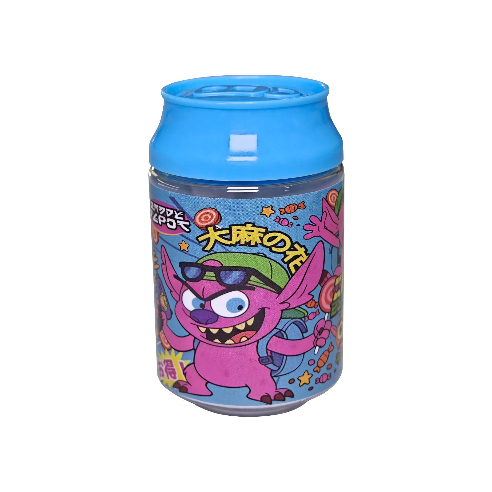 Blue Slushie Soda Can x12
