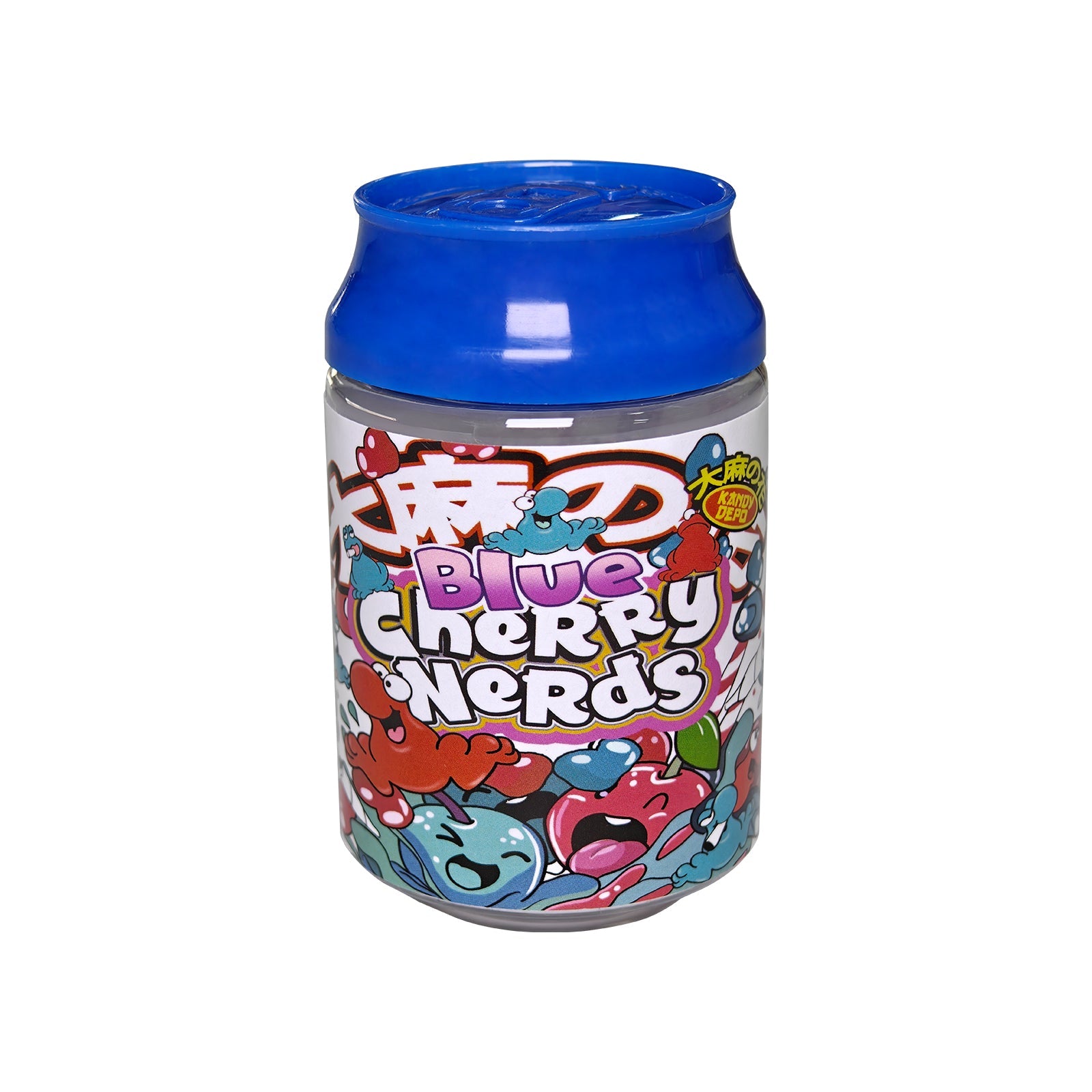 Blue Cheerry Nerds Soda Can x12