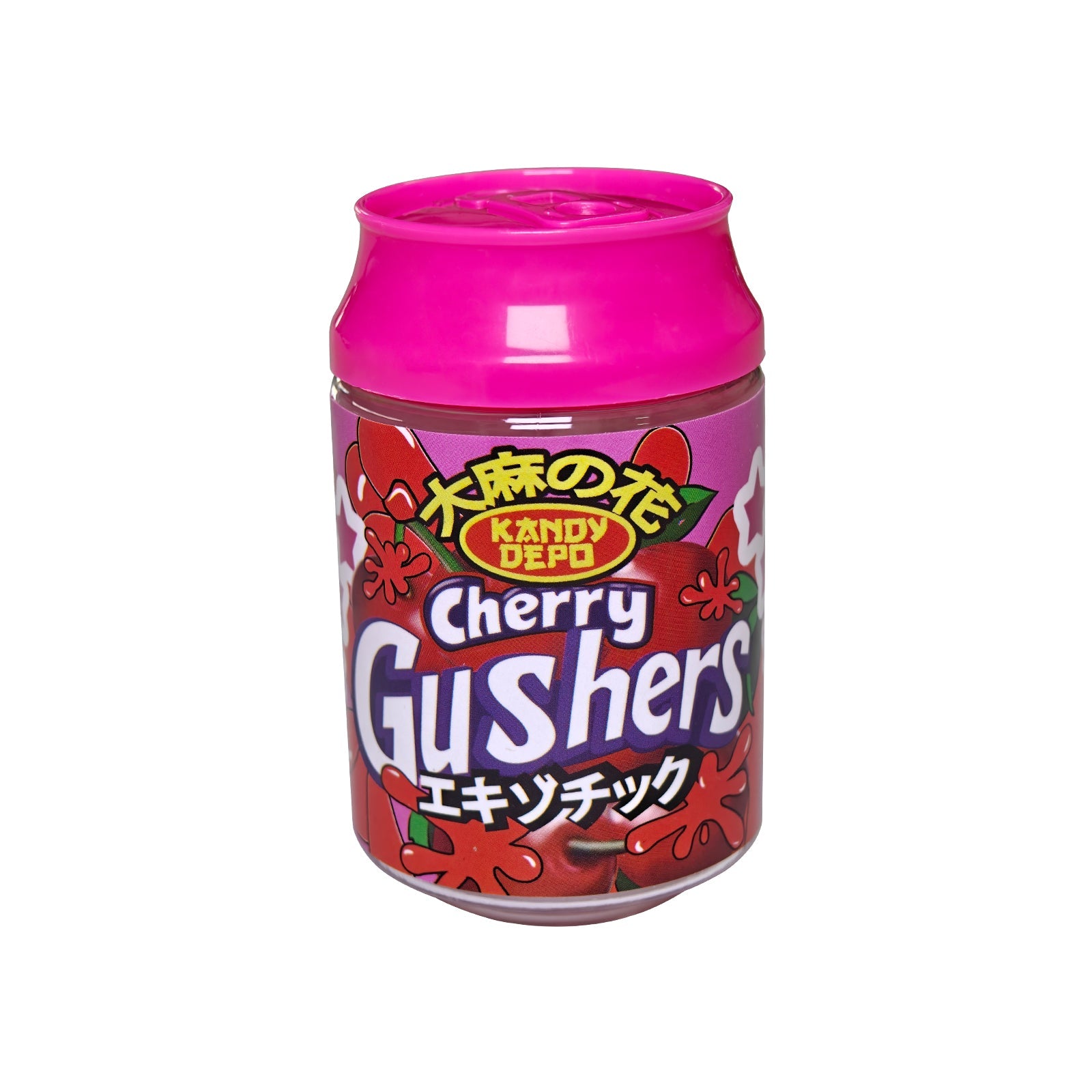 Cherry Gushers Soda Can x12