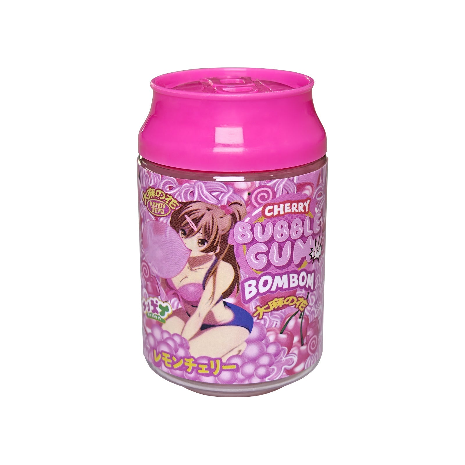 MA CHERRY BUBBLE Soda Can x12