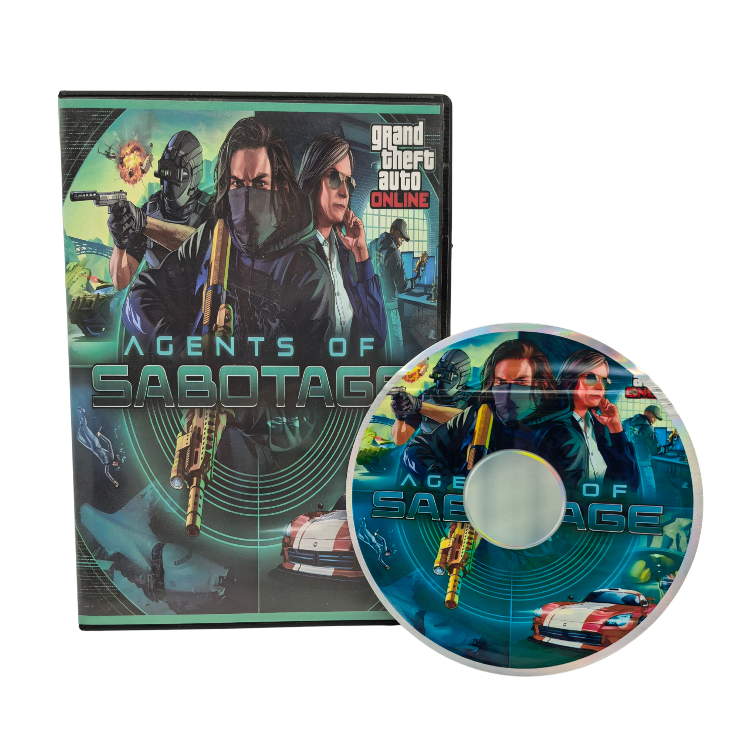 GTA Online Sabotage Cd Cases With Mylar x5