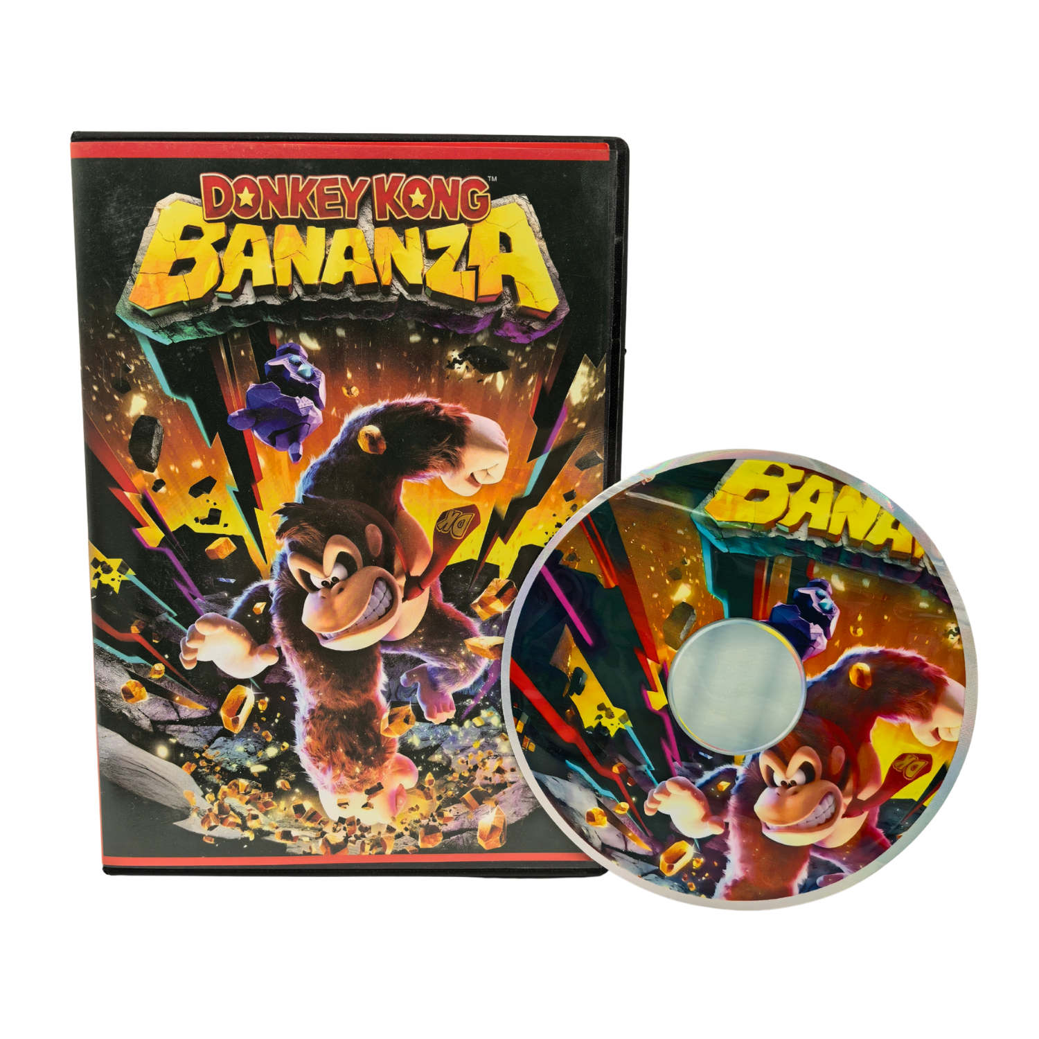 Donkey Kong Bananza Cd Cases With Mylar x5