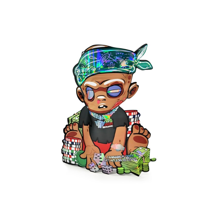 Green Lil Gangsta (1) Bag and Box Set 3.5g