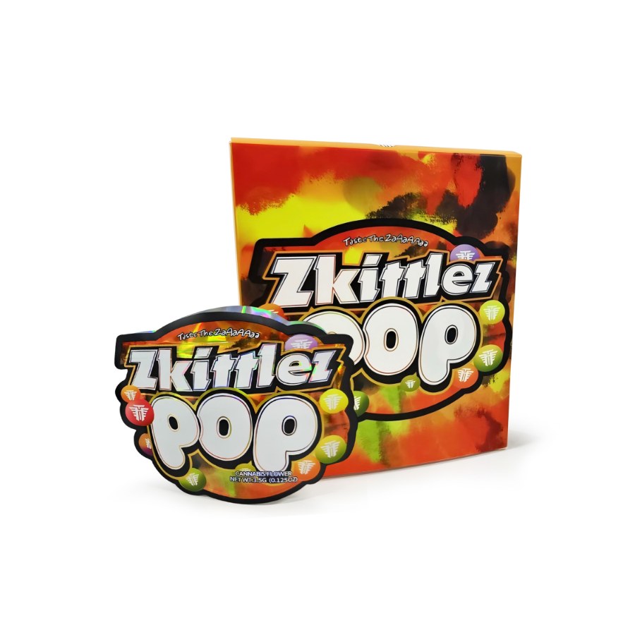 Zkittles Pop Bag and Box Set 3.5g