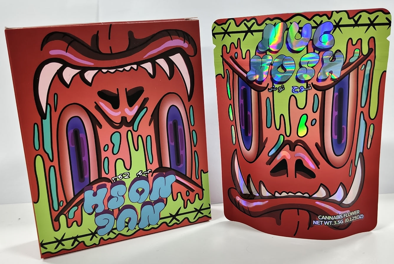 Nug Nosh Monster Bag and Box 3.5g x25