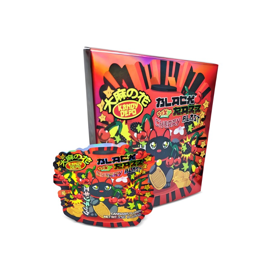 Black Razz Cherry Blast Bag and Box Set 3.5g