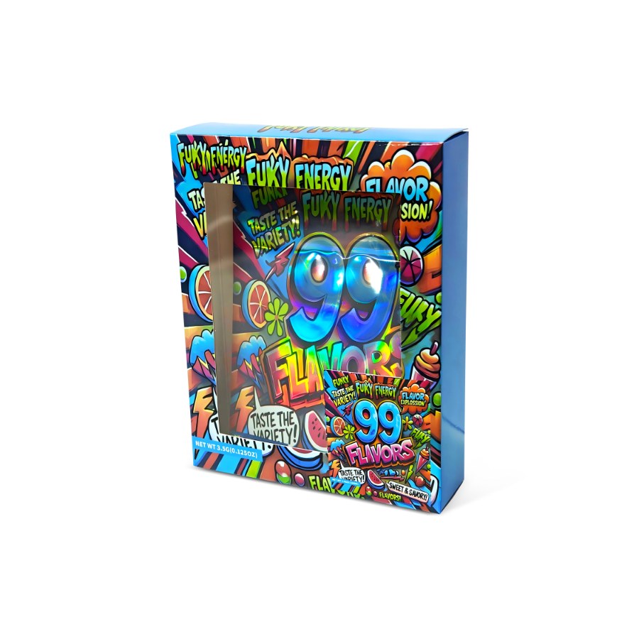 Fuky Fnergy 99 Flavors Bag and Box Set 3.5g