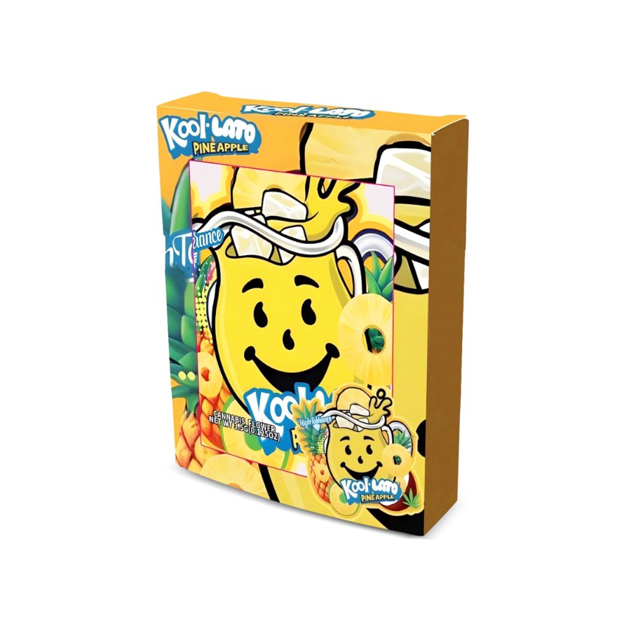 Kool-Lato Pine Apple Bag and Box Set 3.5g