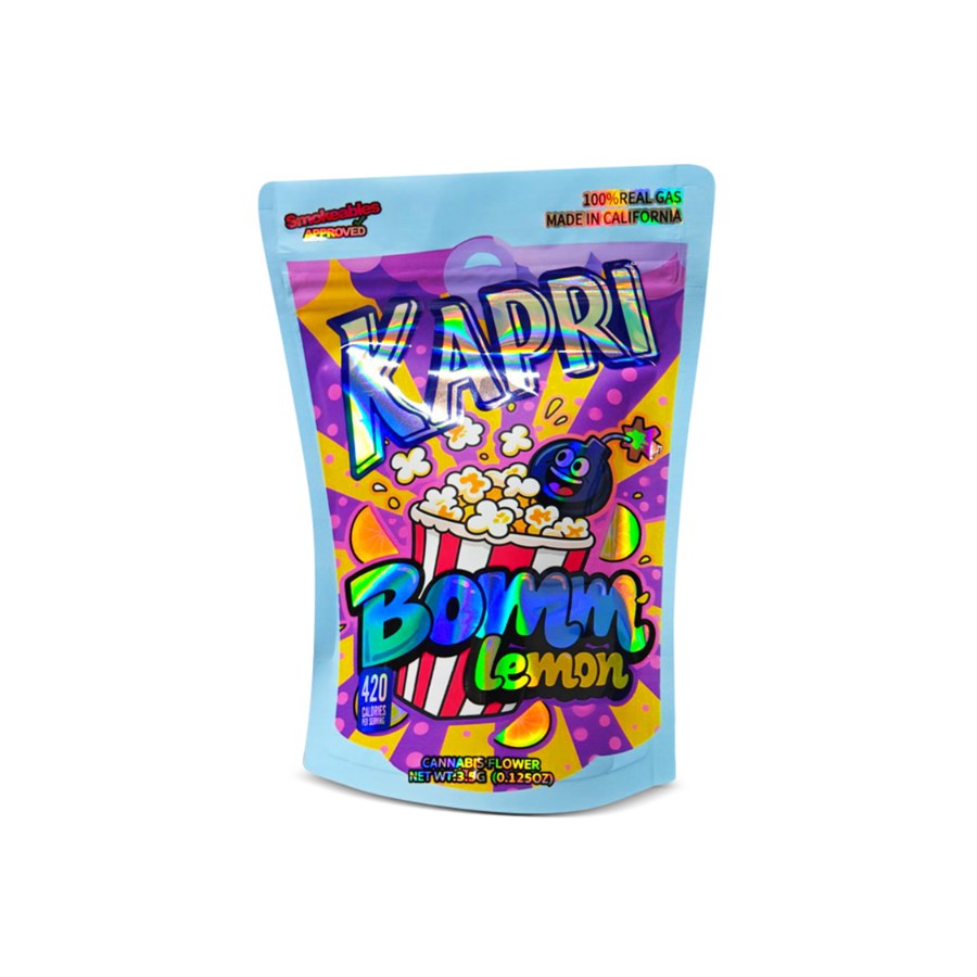 Kapri Bommm Lemon Bag and Box Set 3.5g