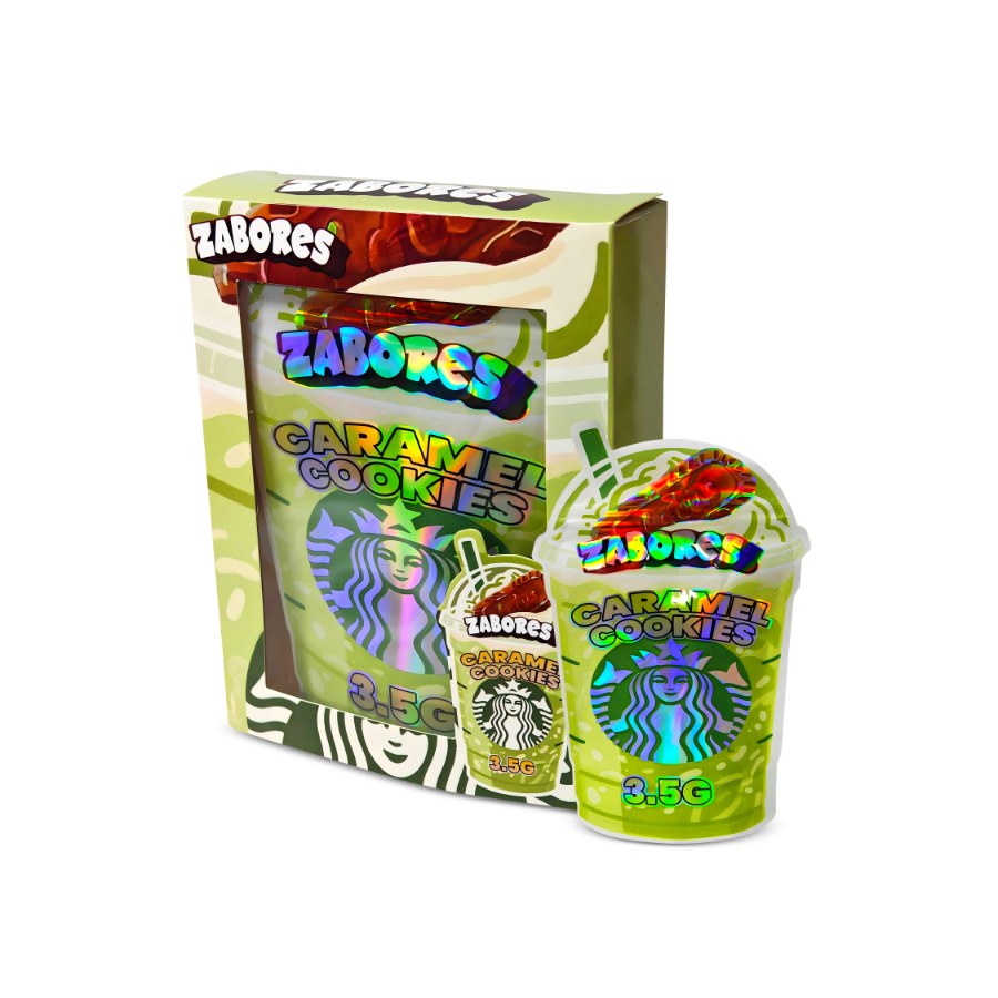 Zebores Caramel Cookies Bag and Box Set 3.5g