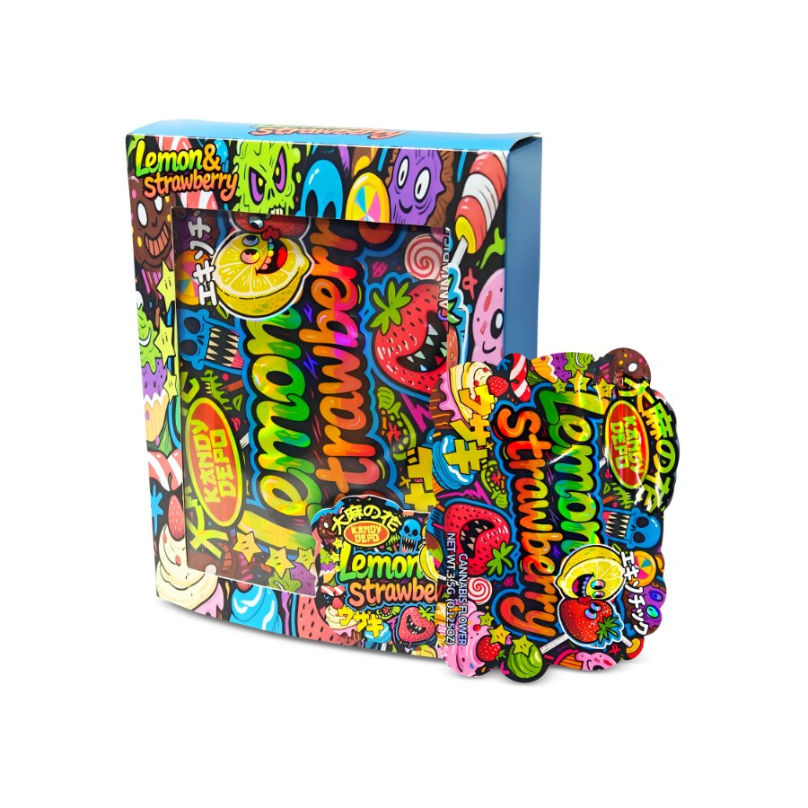 Lemon & Strawberry Bag and Box Set 3.5g