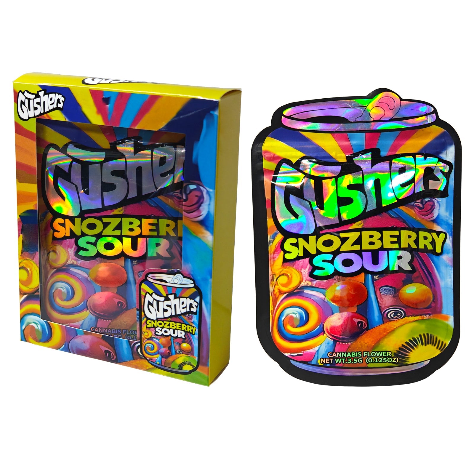 Gushers Snozberry Sour Bag and Box Set x25