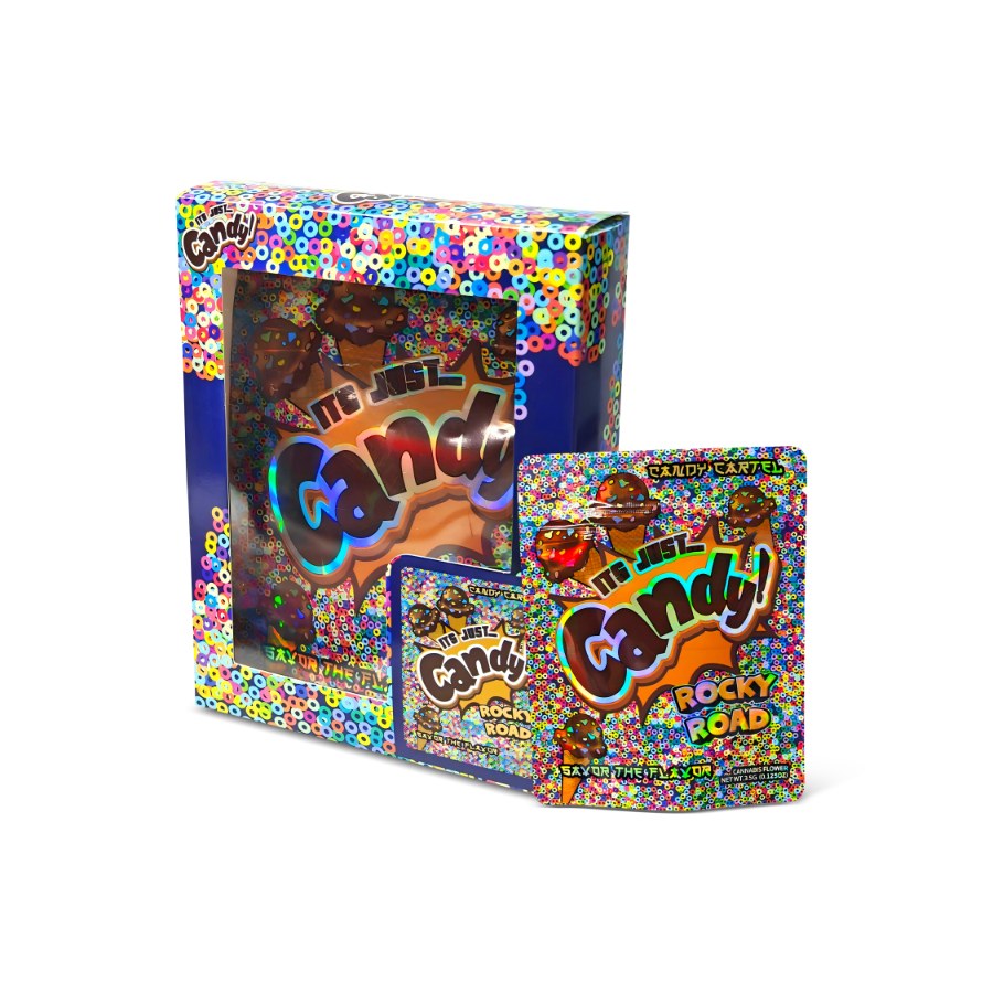 It's Just Candy Rocky Road Bag and Box Set 3.5g