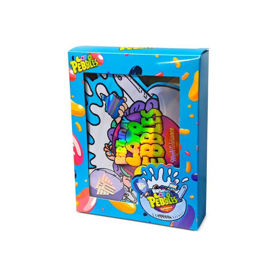 Birthday Cake Pebbles Bag and Box Set x25