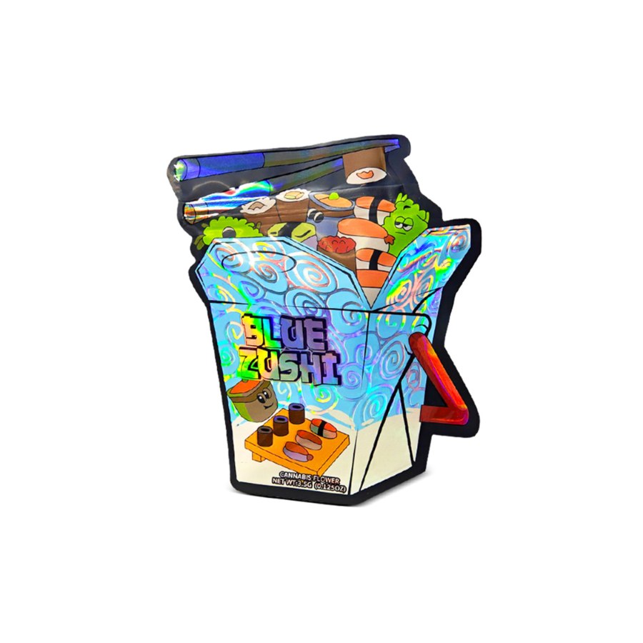 Blue Zushi Bag and Box Set 3.5g