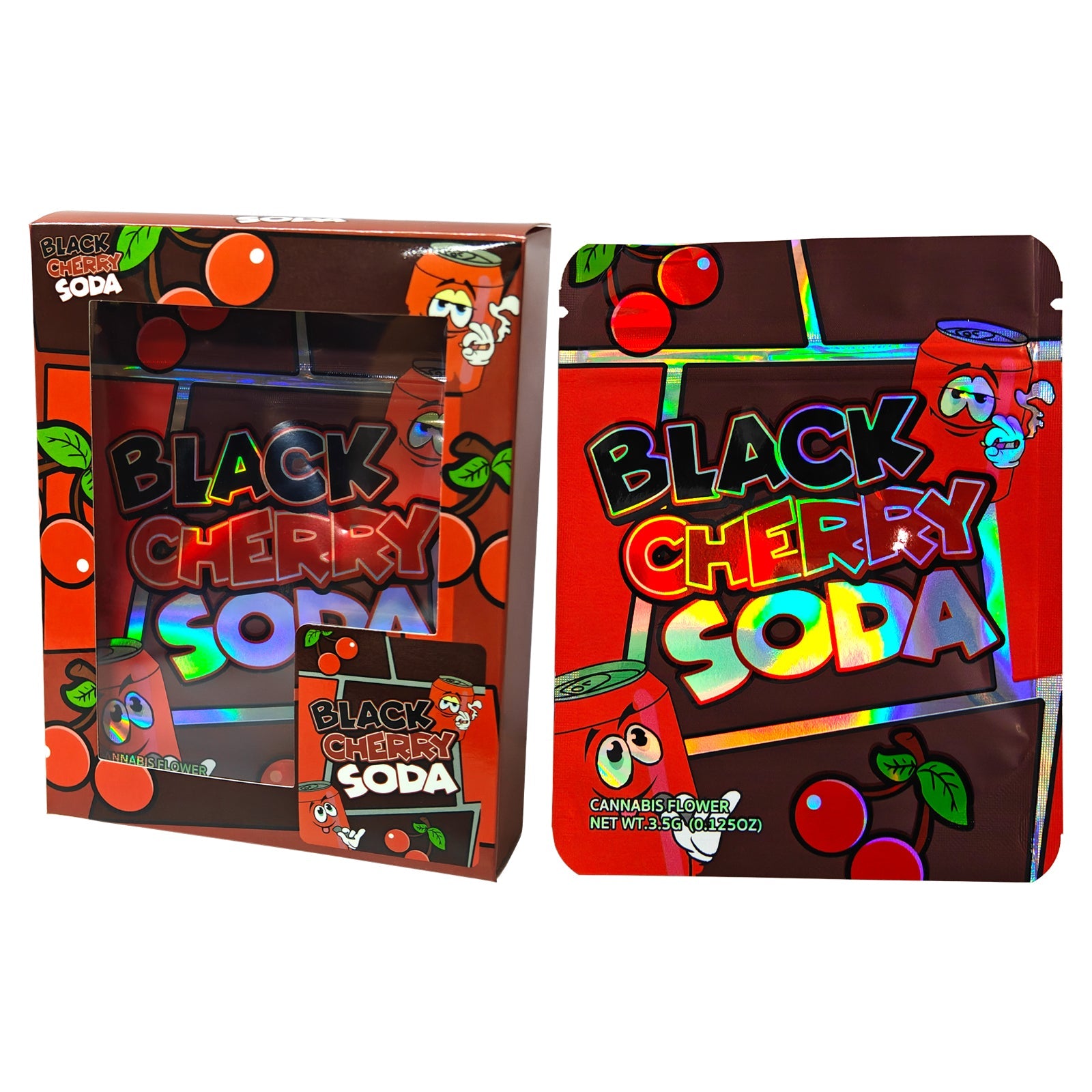 Black Cherry Soda Bag and Box Set x25