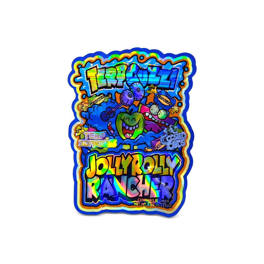 TerpSoakers Blue Jolly Rancher Bag and Box Set 3.5g