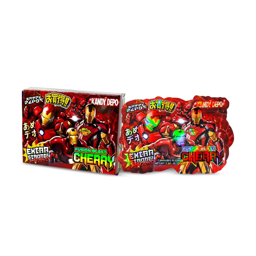 Fusion Blast Cherry Bag and Box Set 3.5g