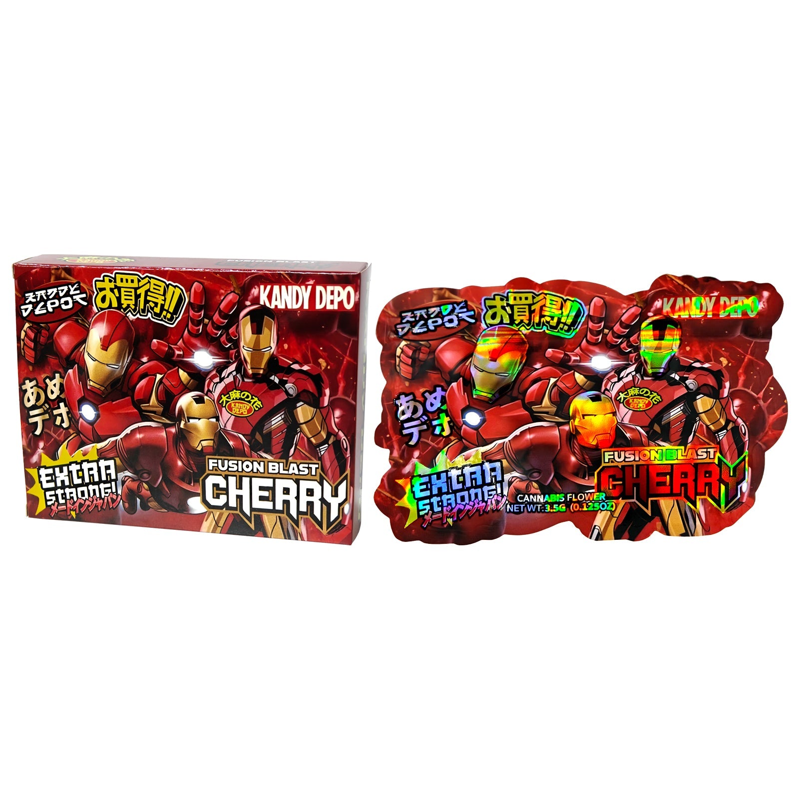 Fusion Blast Cherry Bag and Box Set x25