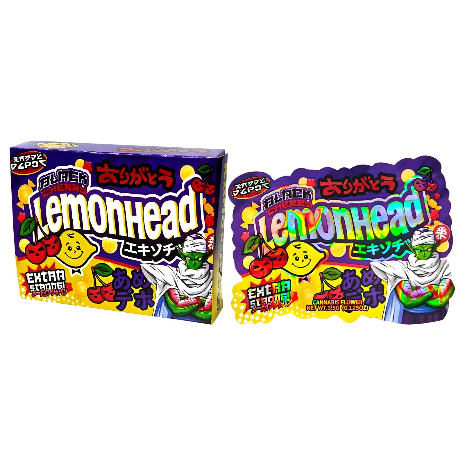Black Cherry Lemonhead Bag and Box 3.5g x25