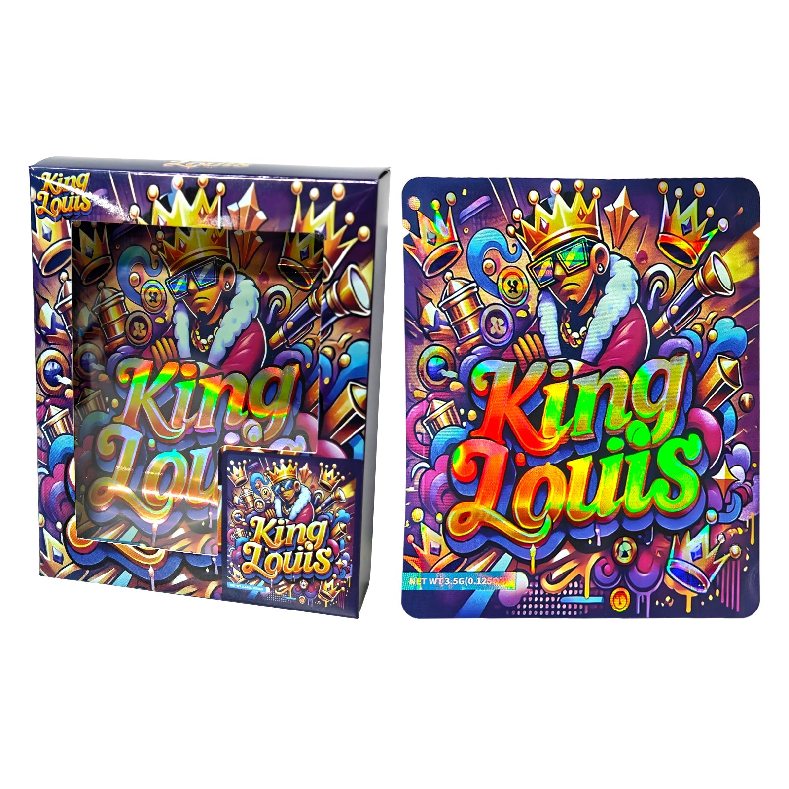 King Louis Bag and Box 3.5g x25