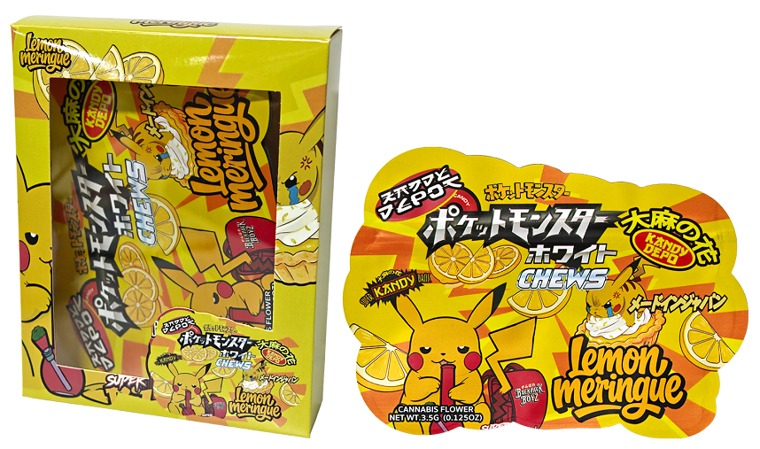 Lemon Meringue Pikachu Bag and Box 3.5g x25