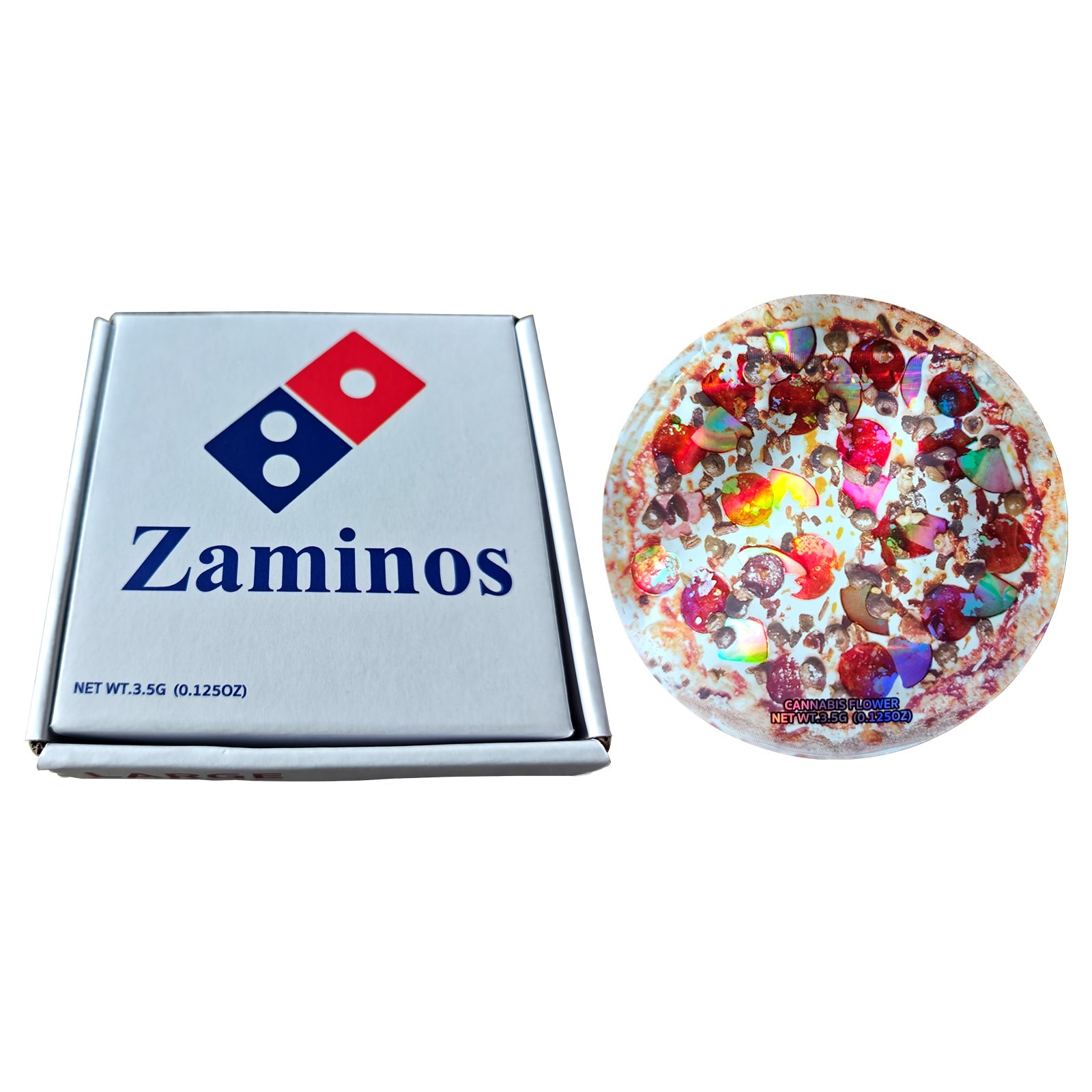 Zaminos Pizza Bag and Box 3.5g x25