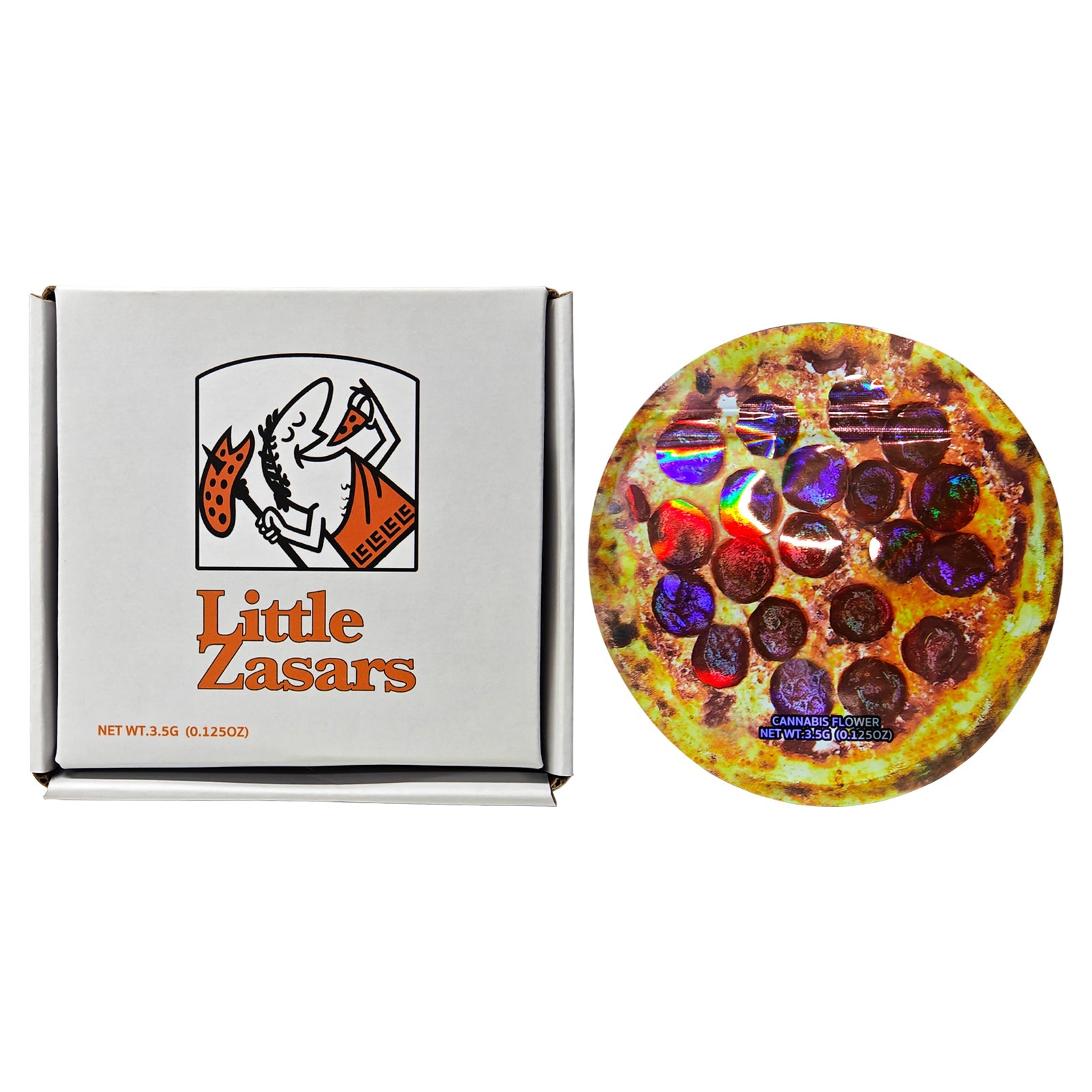 Little Zazars Pizza Bag and Box 3.5g x25