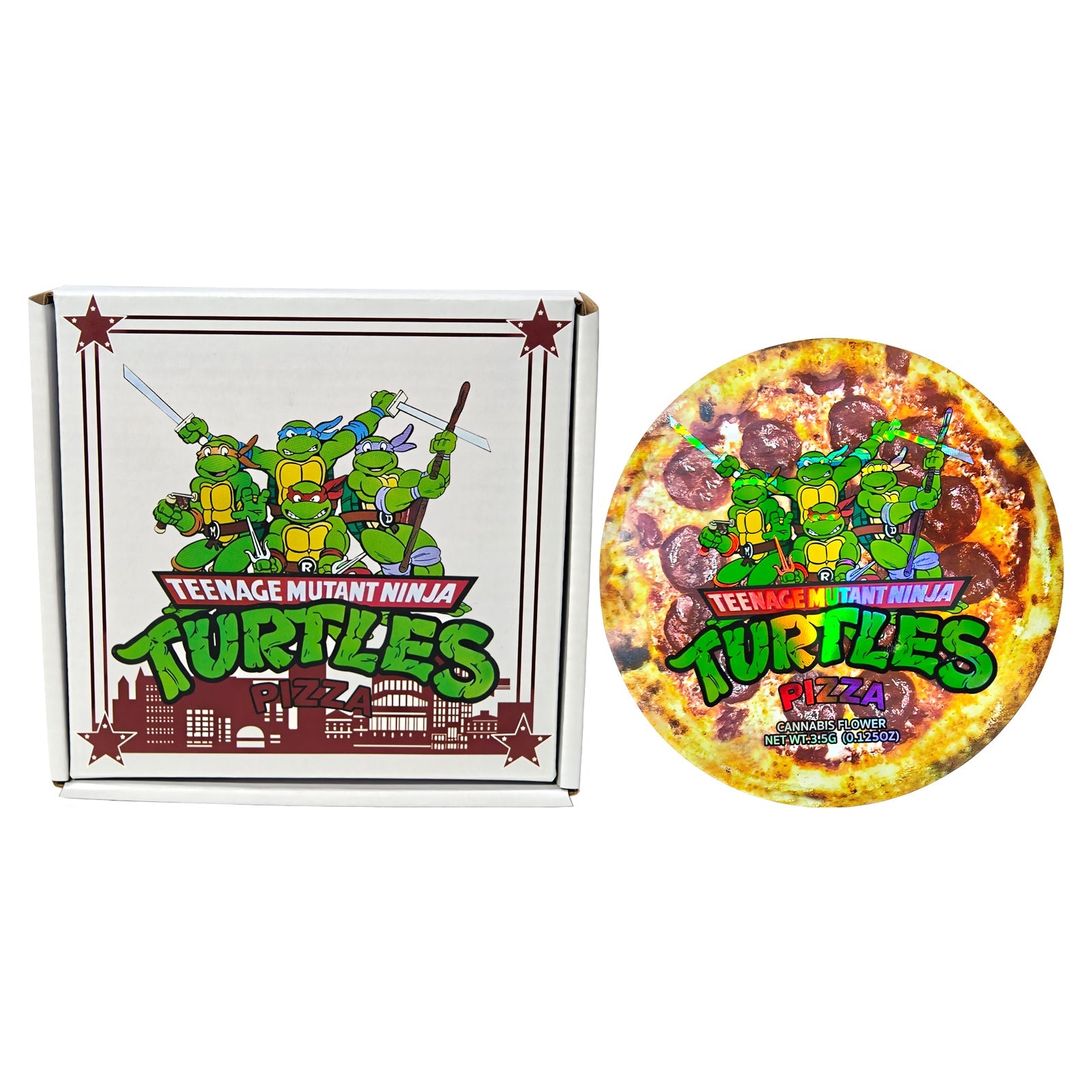 TMNT Turtles Pizza Bag and Box 3.5g x25