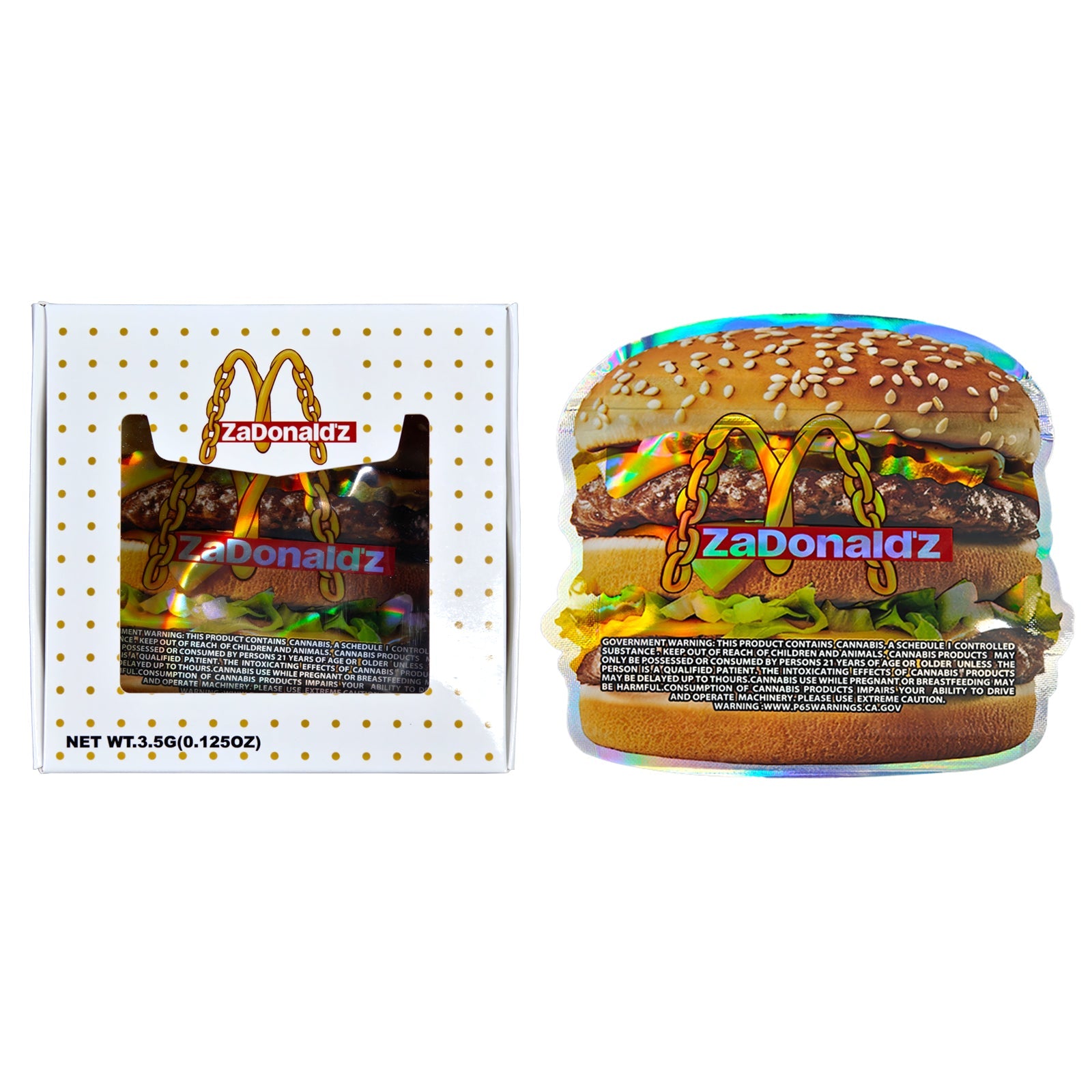 ZaDonaldz Bag and Box 3.5g x25