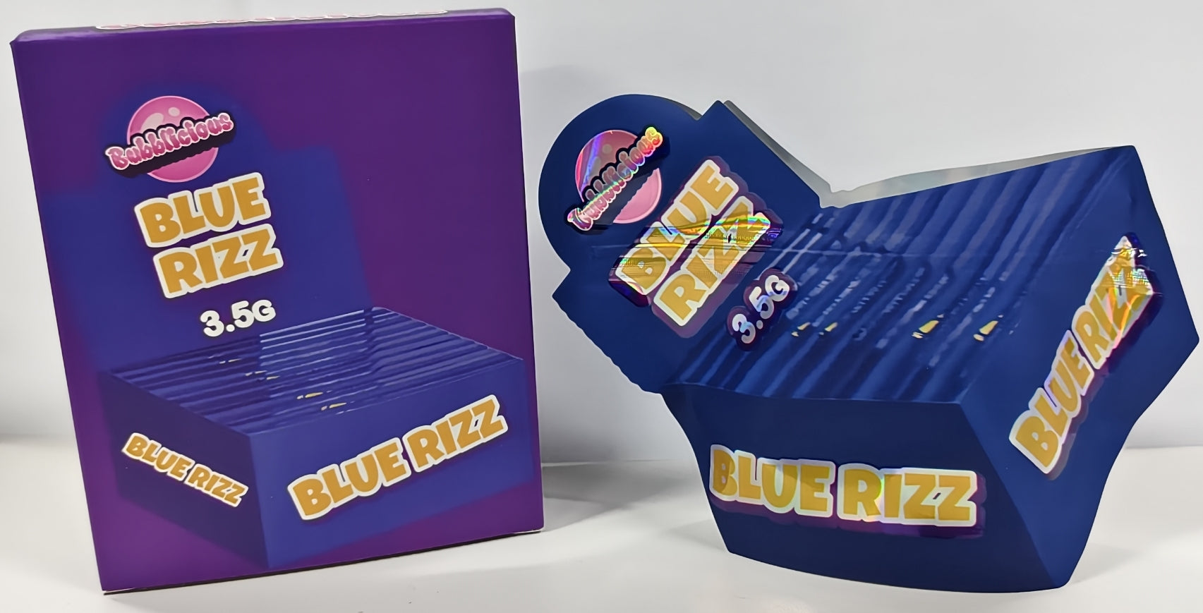 Blue Rizz Bag and Box 3.5g x25