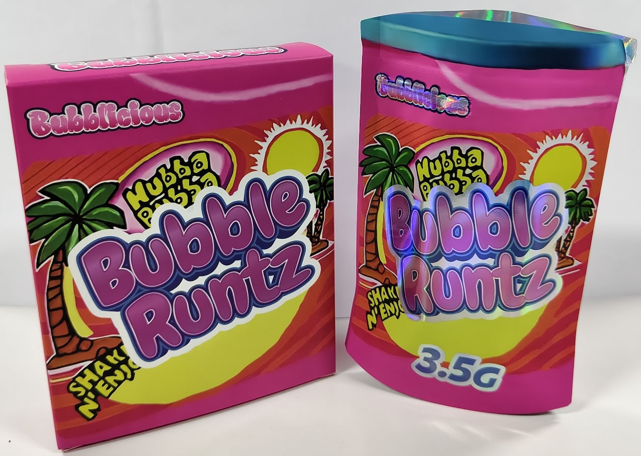 Bubble Runtz Bag and Box 3.5g x25