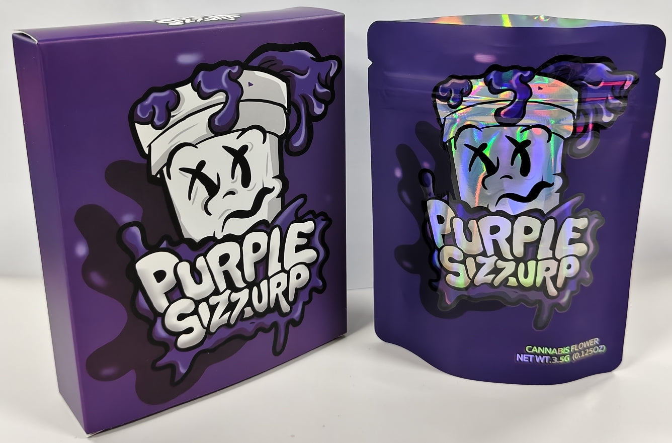 Purple Sizzurp Bag and Box Set x25