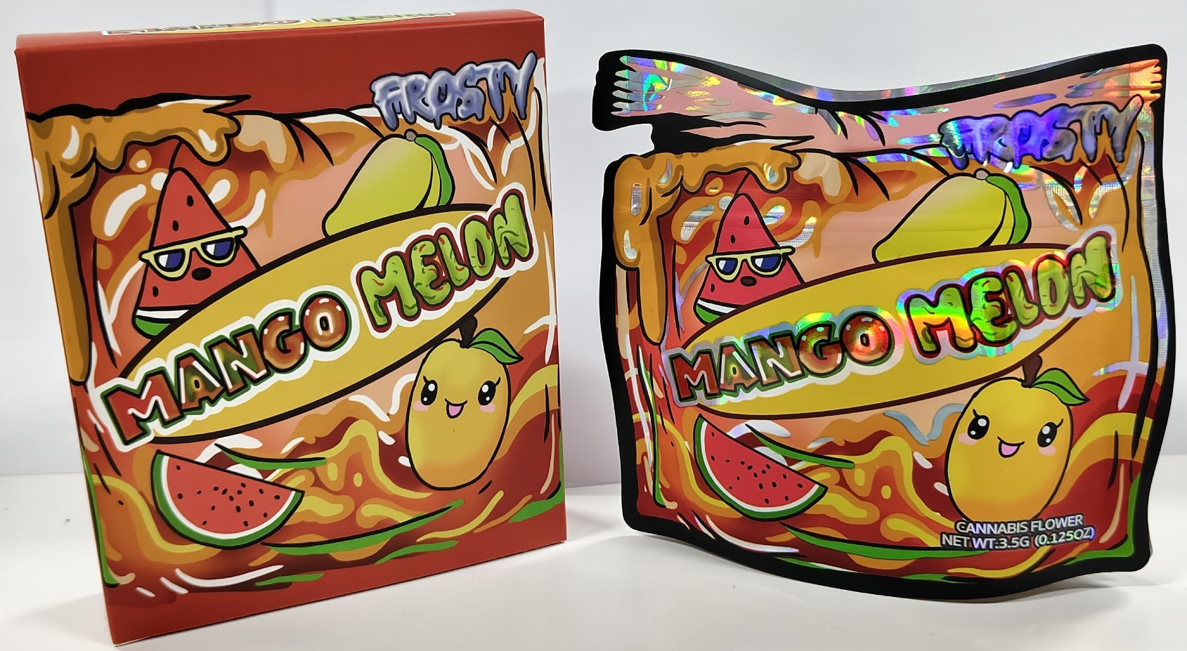 Mango Melon Frosty Bag and Box 3.5g x25