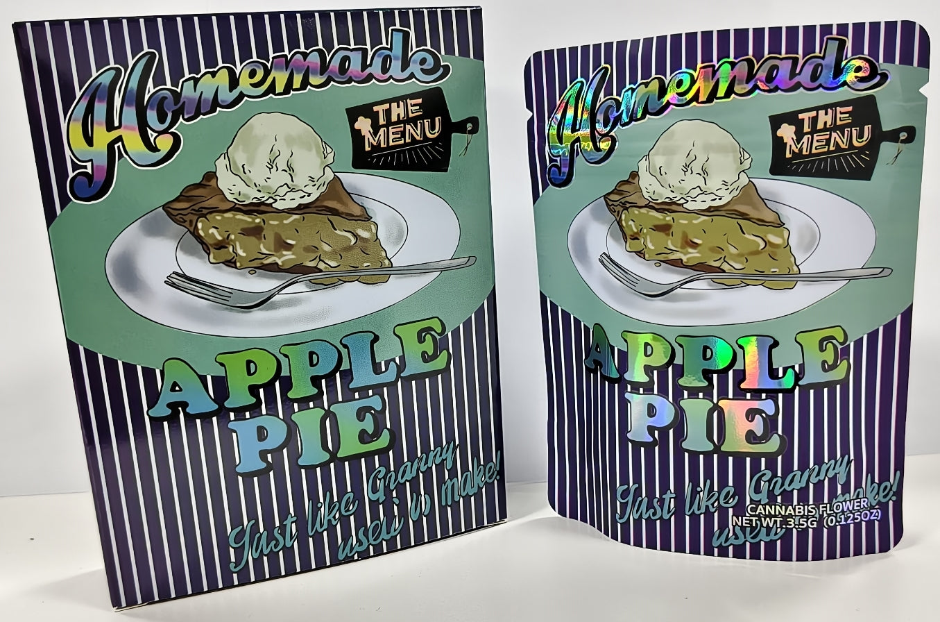 Homemade Apple Pie Bag and Box 3.5g x25
