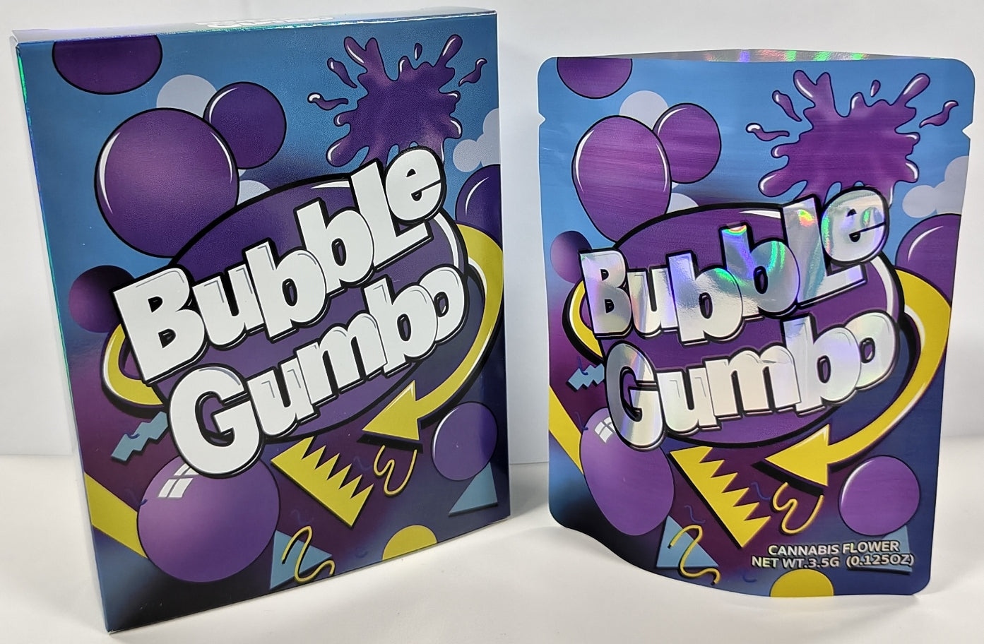 Bubble Gumbo Bag and Box 3.5g x25