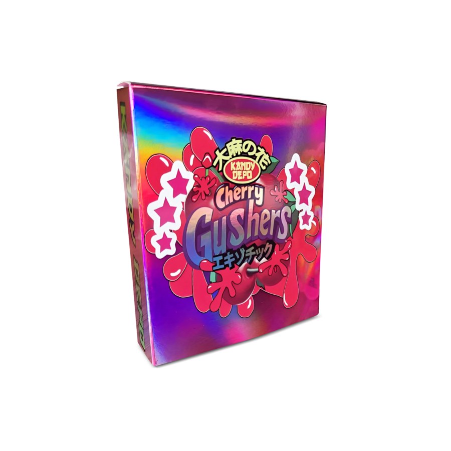 Kandy Depot Cherry Gushers Bag and Box Set 3.5g