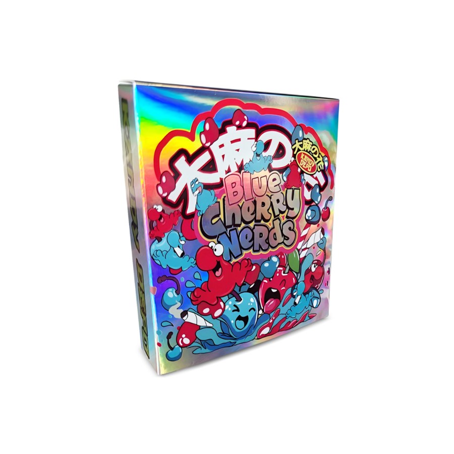 Blue Cherry Nerds Bag and Box Set 3.5g