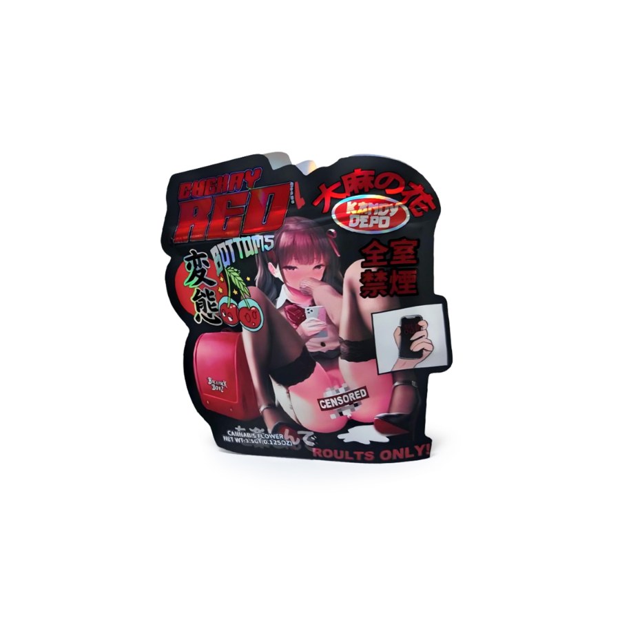 Cherry Red Bottoms Bag and Box Set 3.5g