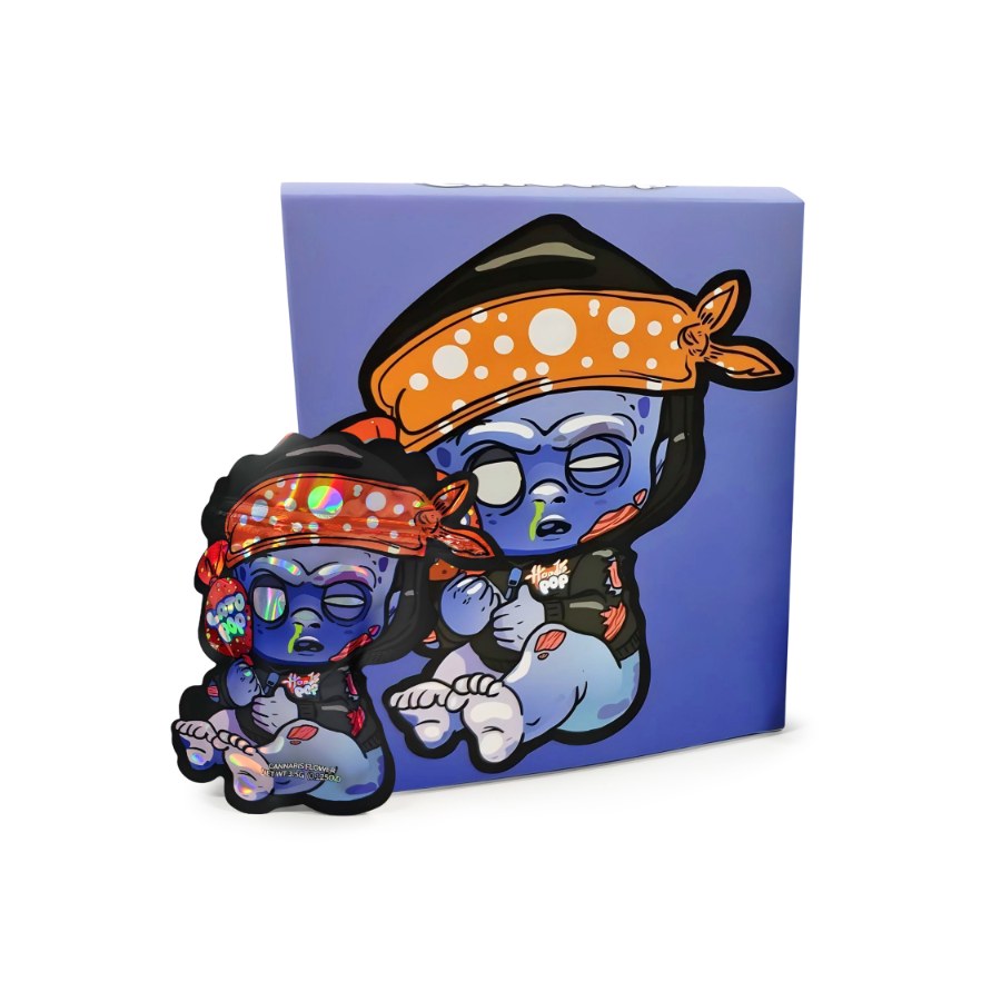 BLue Lil Gangsta Bag and Box Set 3.5g