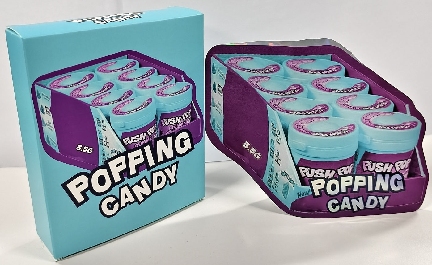 Popping Candy Bag and Box 3.5g x25