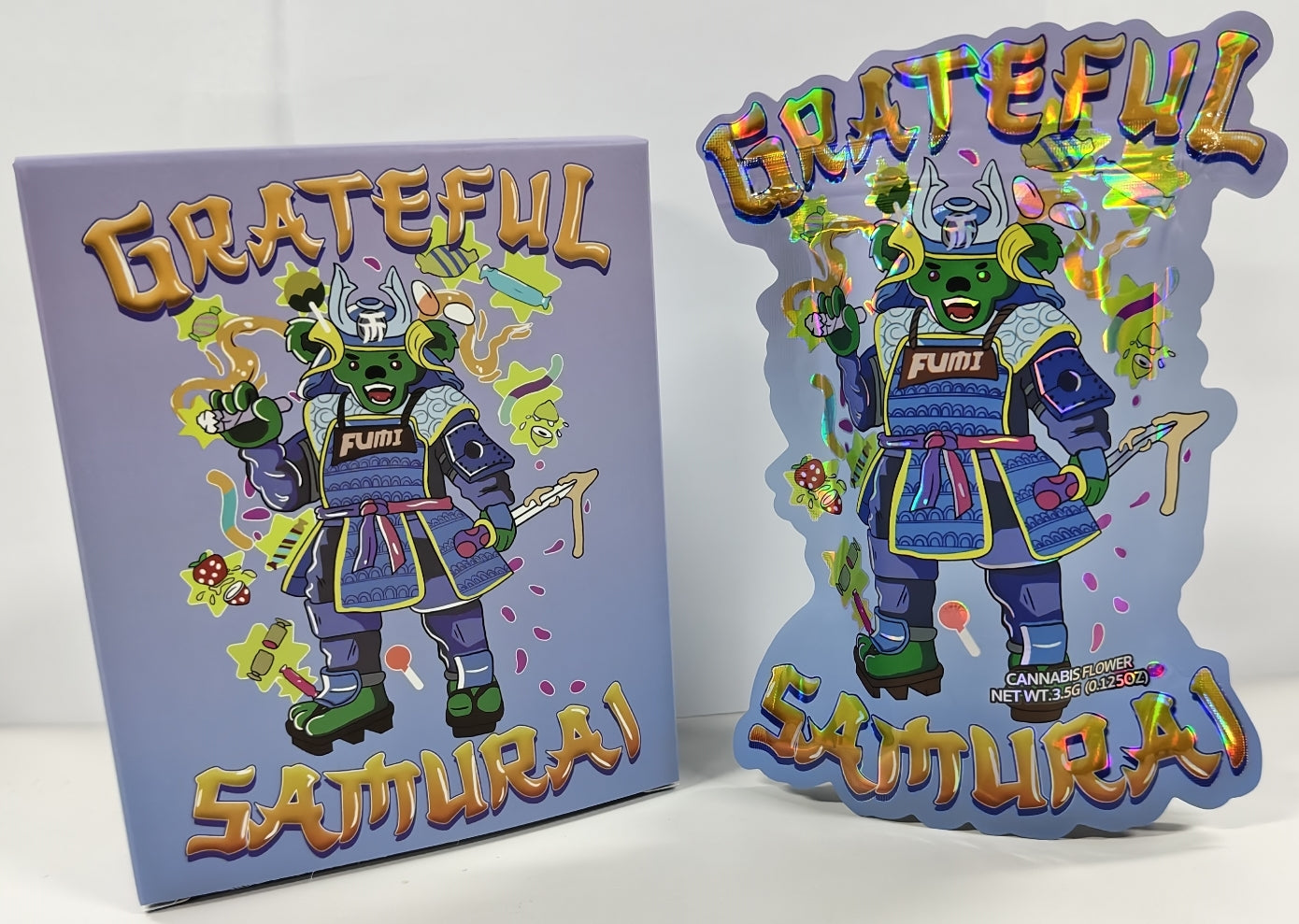 Grateful Samurai Bag and Box 3.5g x25