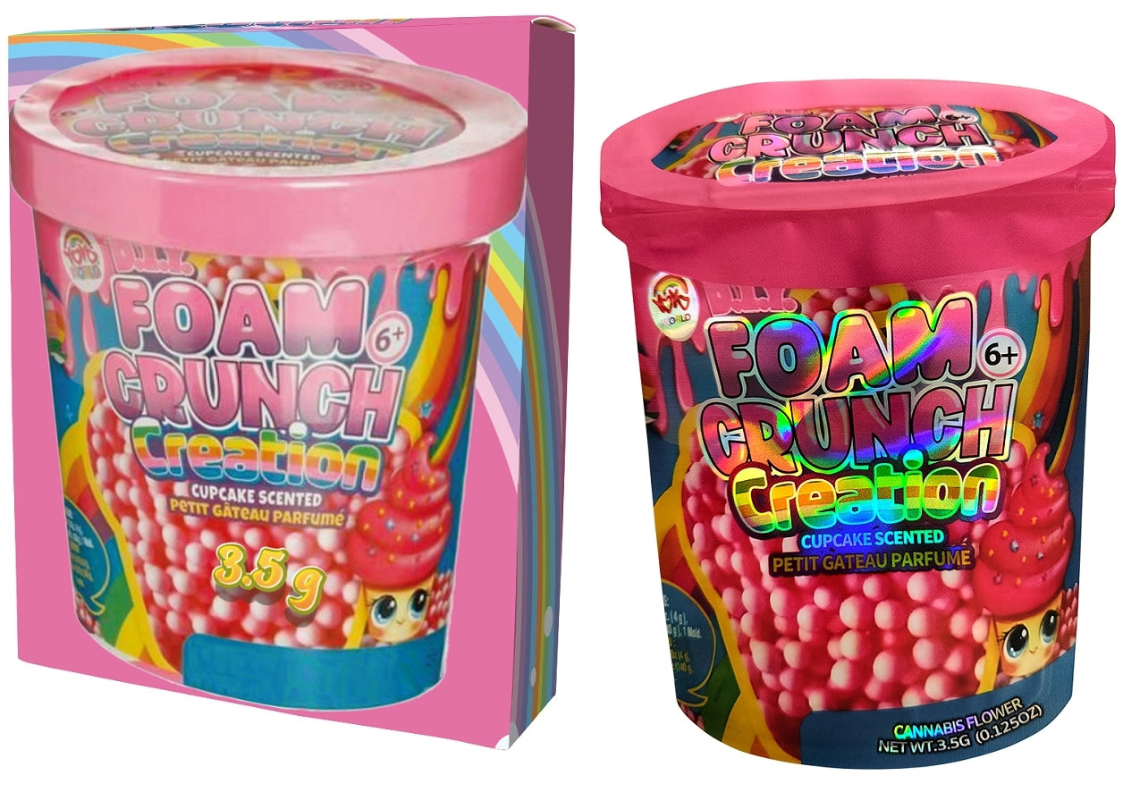 Foam Crunch Creation Bag and Box Set x25