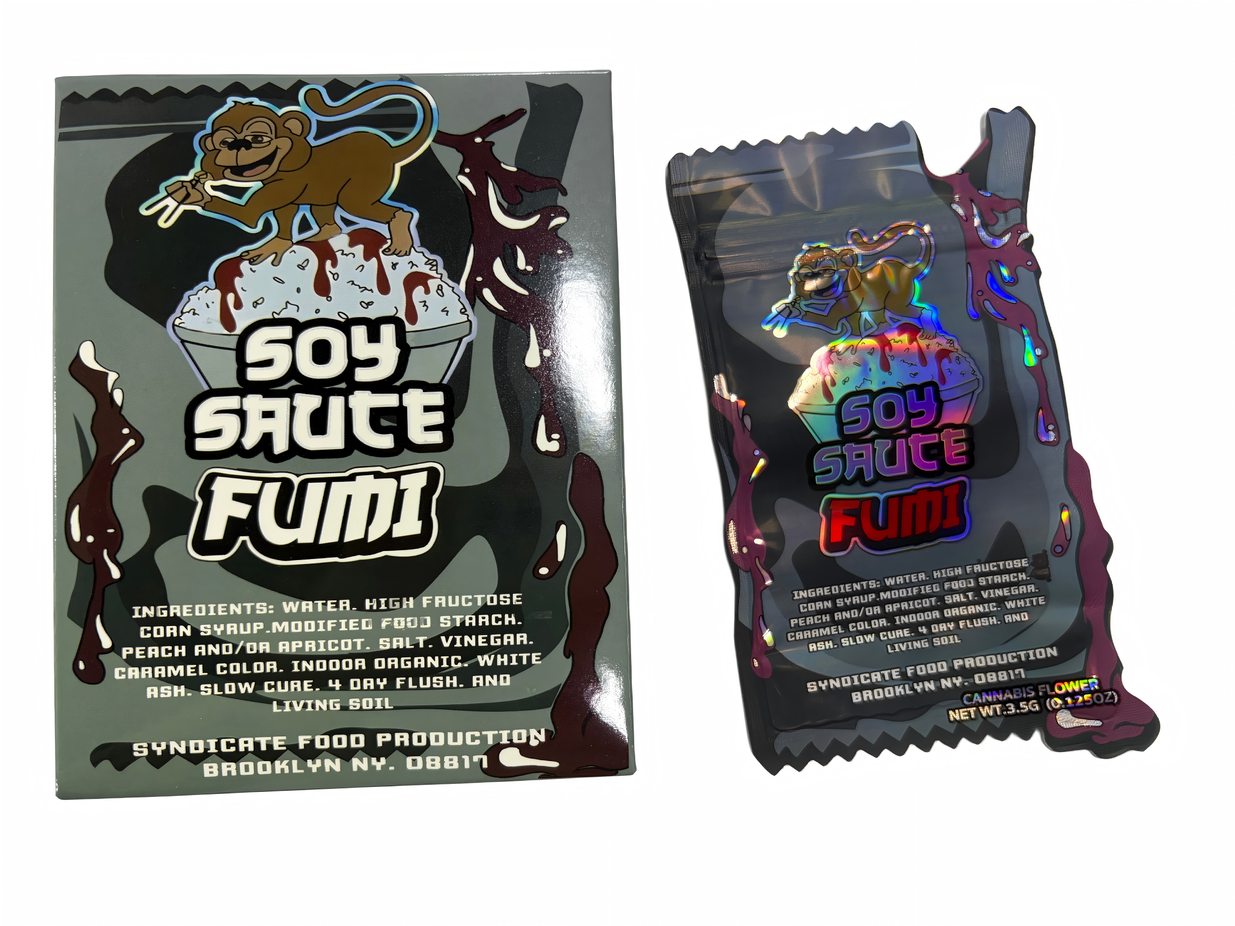 Soy Sauce Fumi Bag and Box 3.5g x25