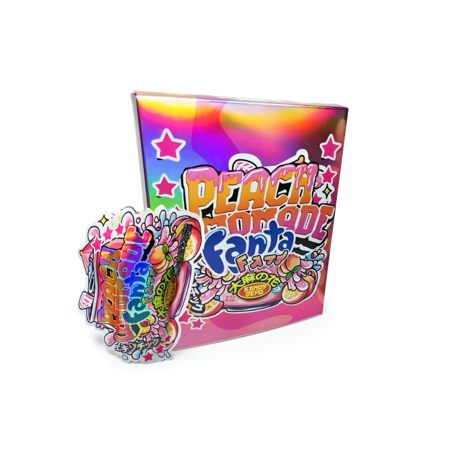 Peach Lemonade Fanta Bag and Box Set 3.5g