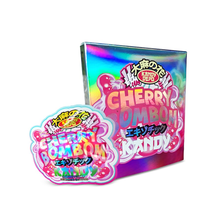 Cherry BomBom Bag and Box Set 3.5g