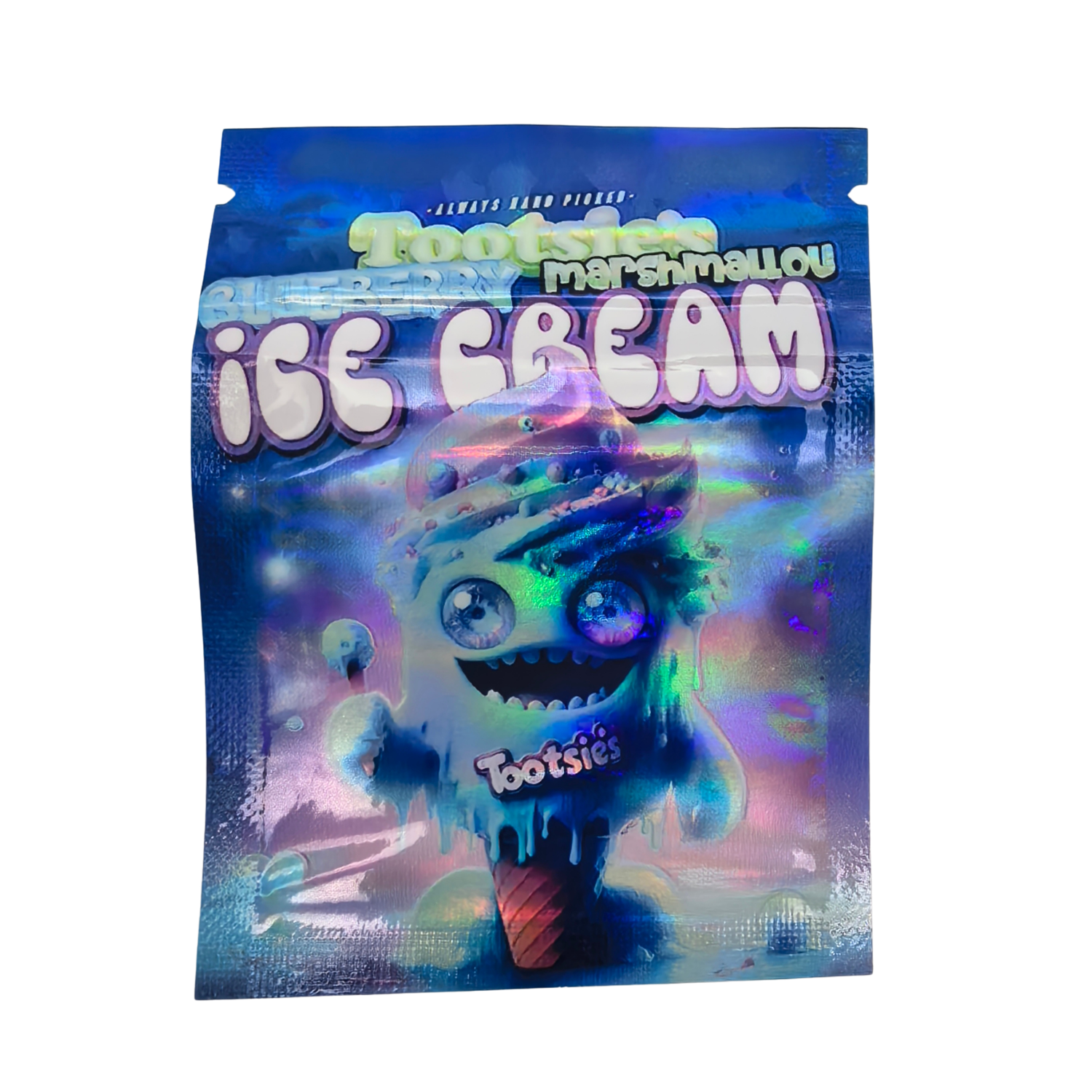 Tootsie's Blueberry Ice Cream Bag Only 1g x100